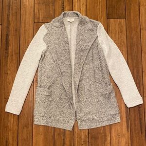 LOFT lounge French Terry cardigan/blazer/sweater